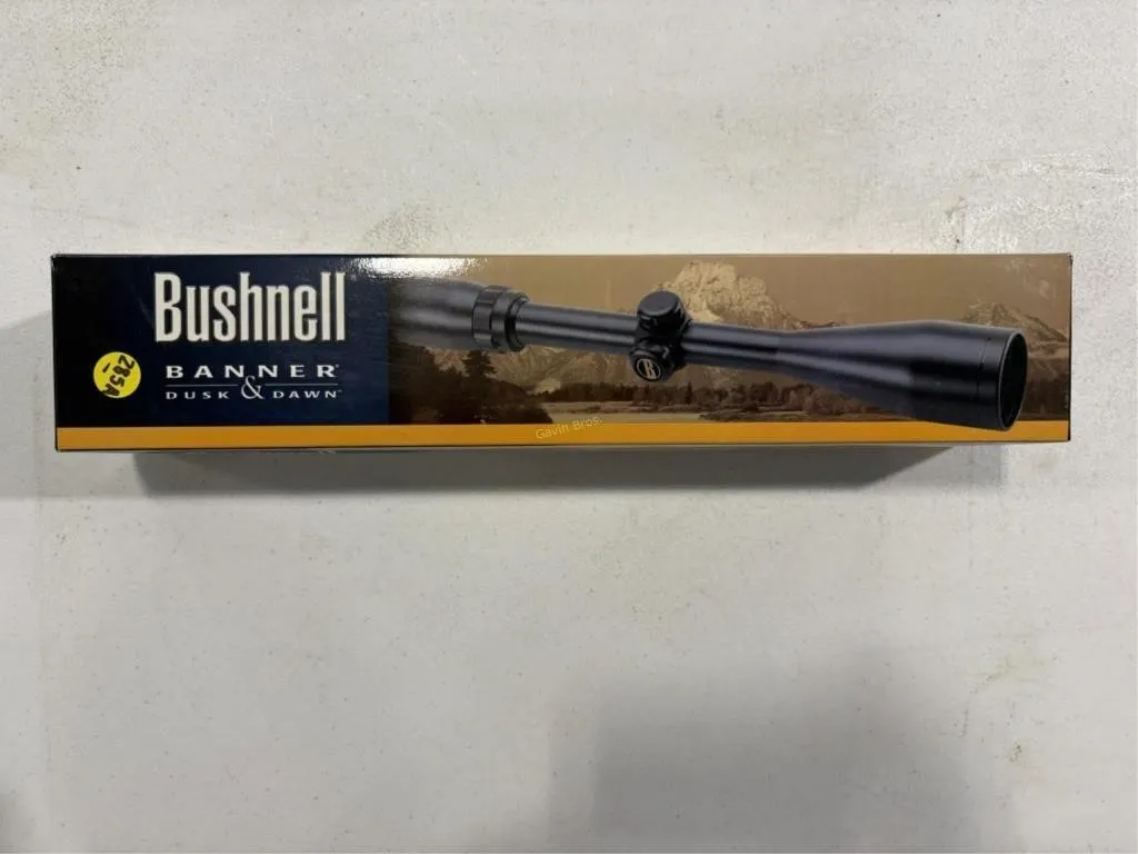 Bushnell Banner 4-12X40mm scope-new