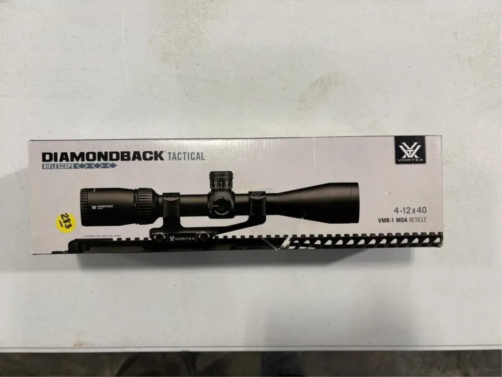 Vortex Diamondback Tactical 4-12X40 scope-new