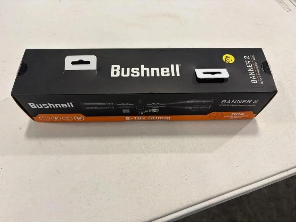Bushnell Banner 2 6-18X50mm Scope-new