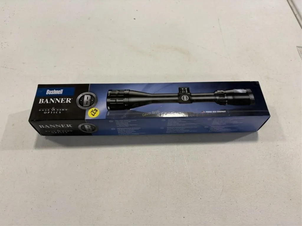 Bushnell Banner 4-12X40mm scope-new