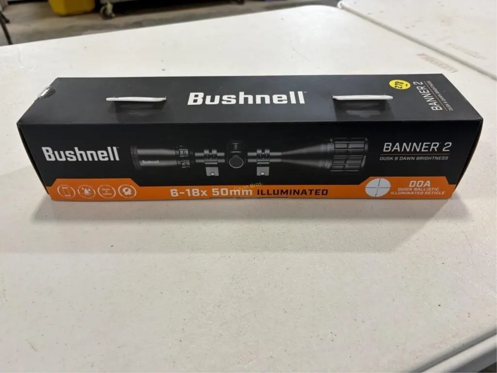 Bushnell Banner 2 6-18X50mm Scope-new