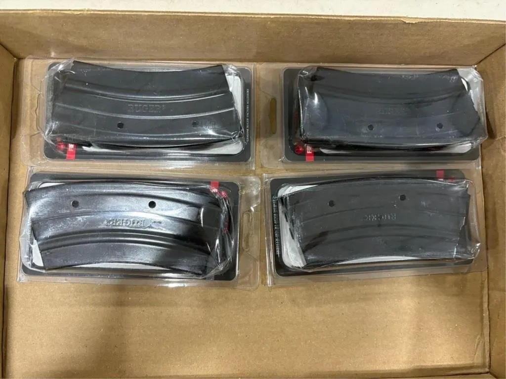 4-Ruger Magazines MAG 762-20