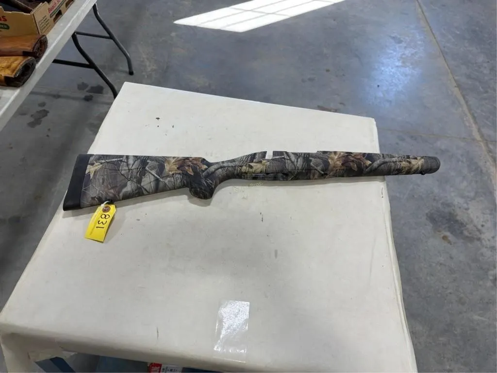 Camo synthetic stock