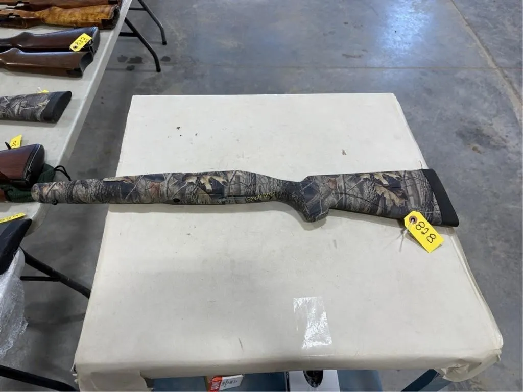 Camo synthetic stock