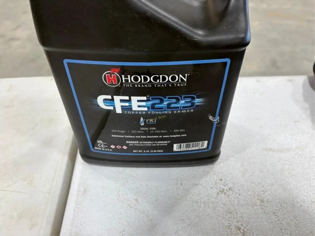 nearly full can Hodgdon CFE 223 powder