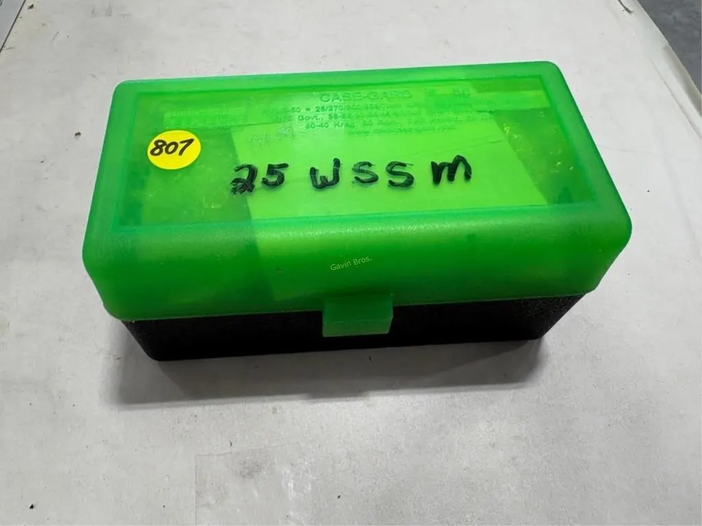 51 Rds 25WSSM ammo