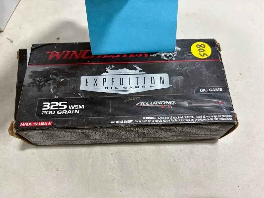13-Rds Winchester 325 WSM 200 Grain