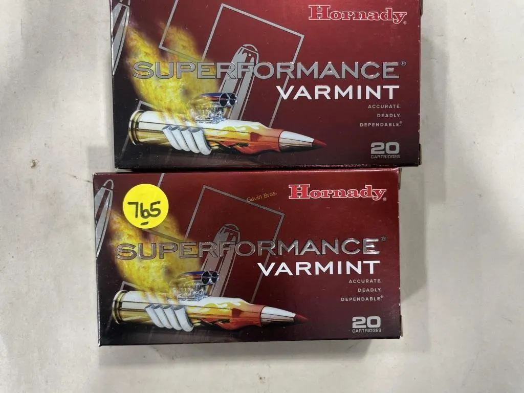 40-Rds Hornady 243 WIN- 58 grain