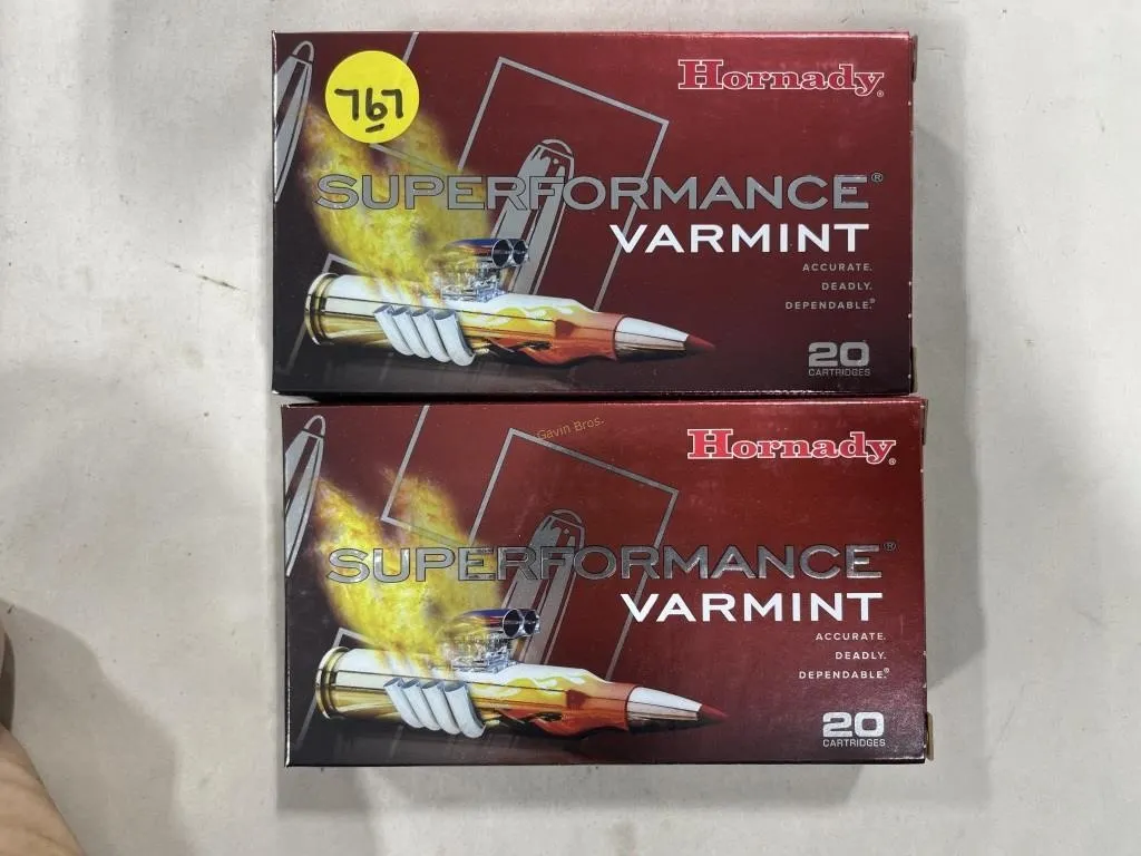 40-Rds Hornady 243 WIN- 58 grain