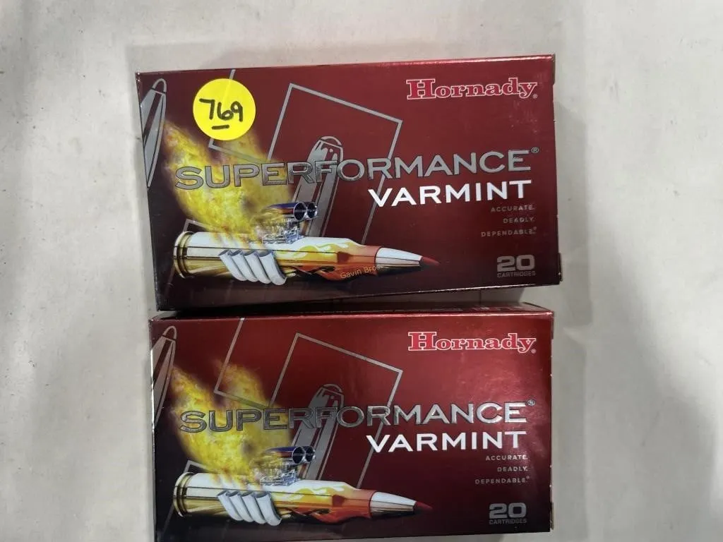 40-Rds Hornady 243 WIN- 58 grain