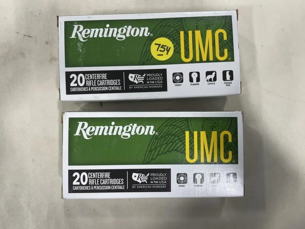 40-Rds Remington 22-250 REM 50 Grain