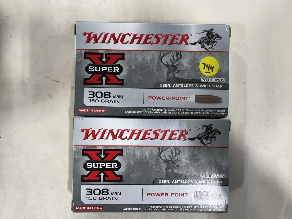 40-Rds Winchester 308 WIN 150 Grain