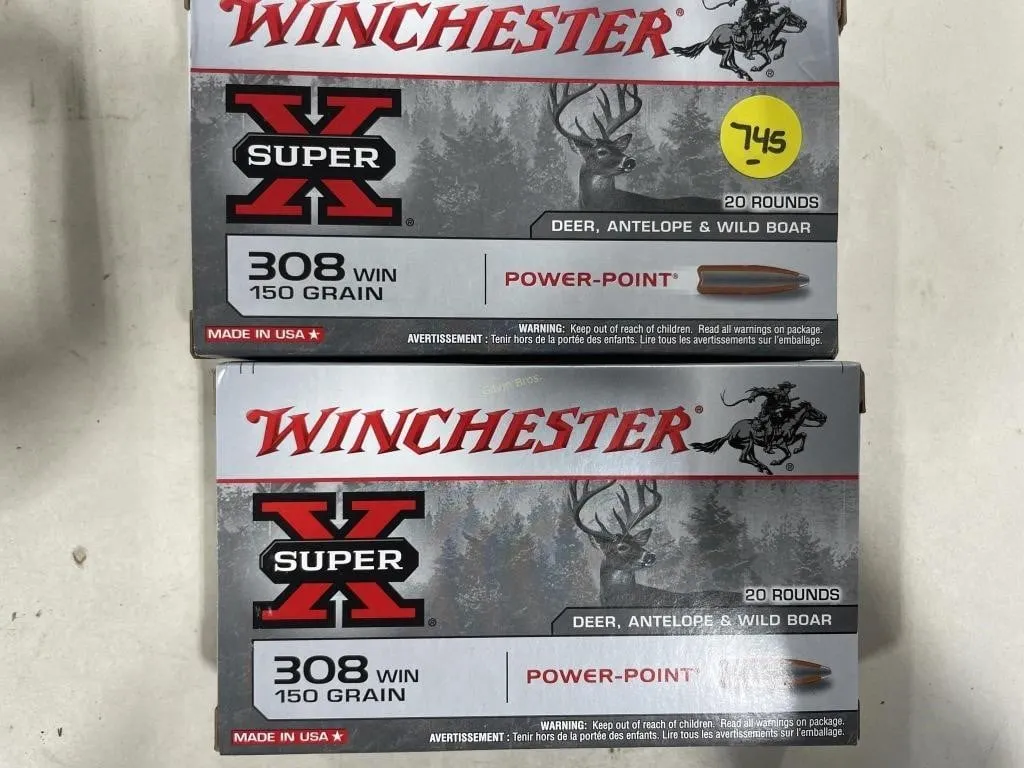 40 Rds Winchester 308 WIN 150 Grain