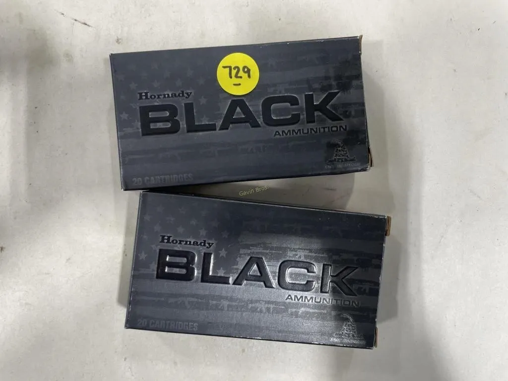 40-Rds Hornady Black 5.45X39 - 60 Grain