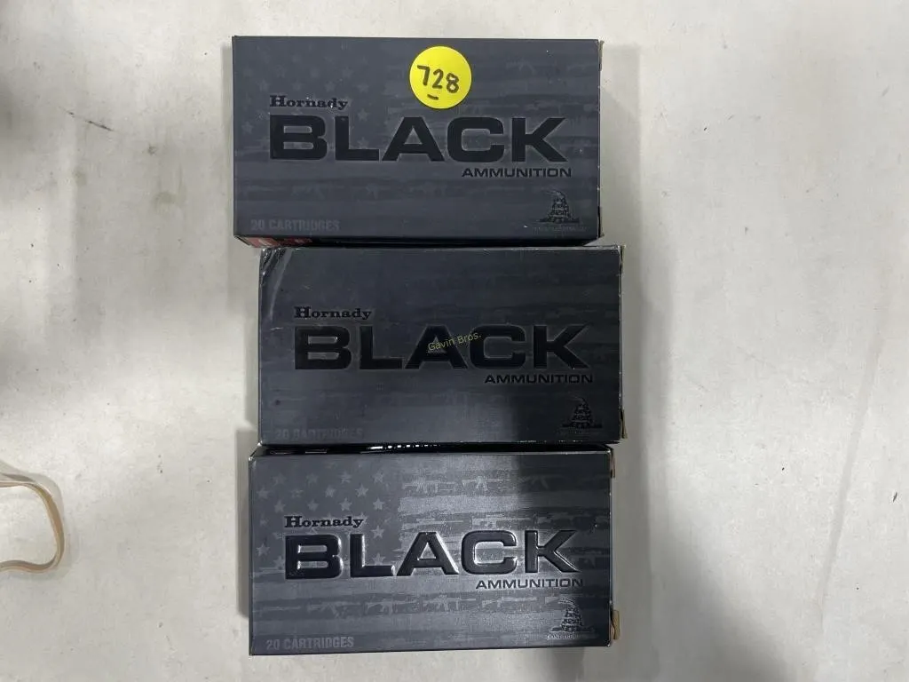 60-Rds Hornady Blak 5.45X39 60 Grain