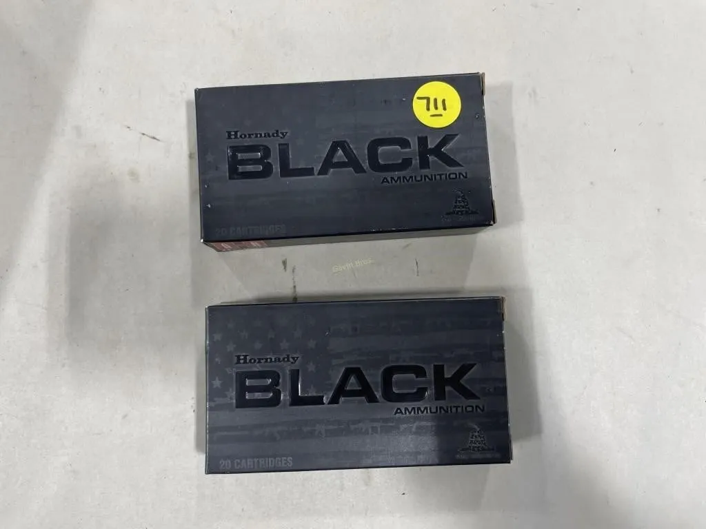 40-Rds Hornady Black 5.45X 39 60 Grain