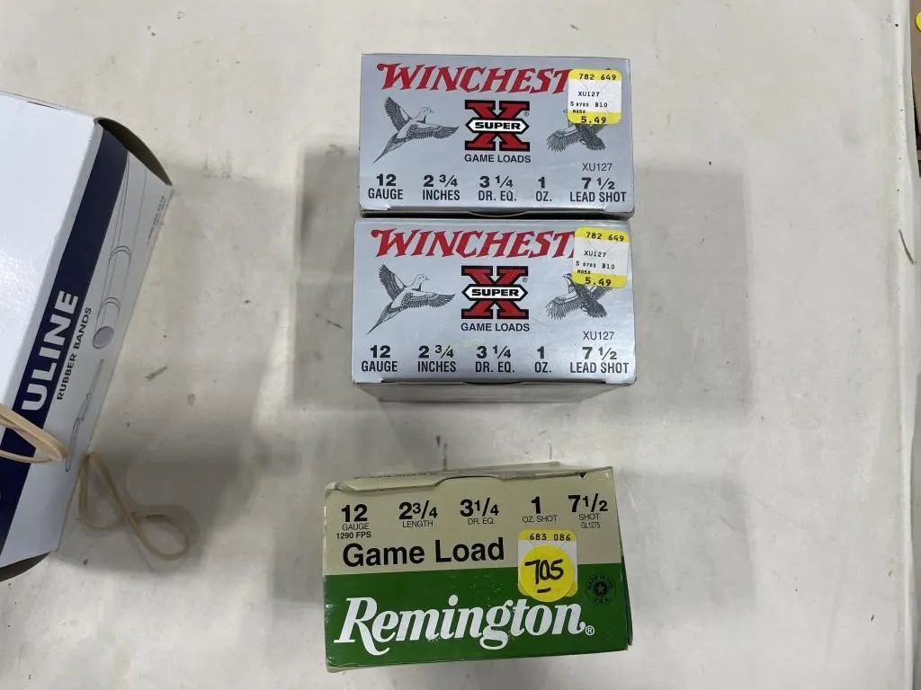 75 12 ga 2 3/4", 7 1/2 shot
