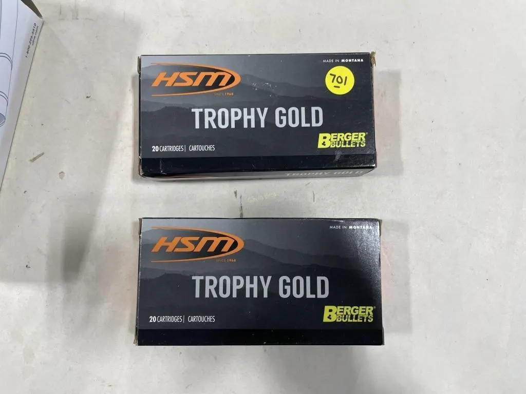 40-Rds HSM 300 WSM- 185 Grain