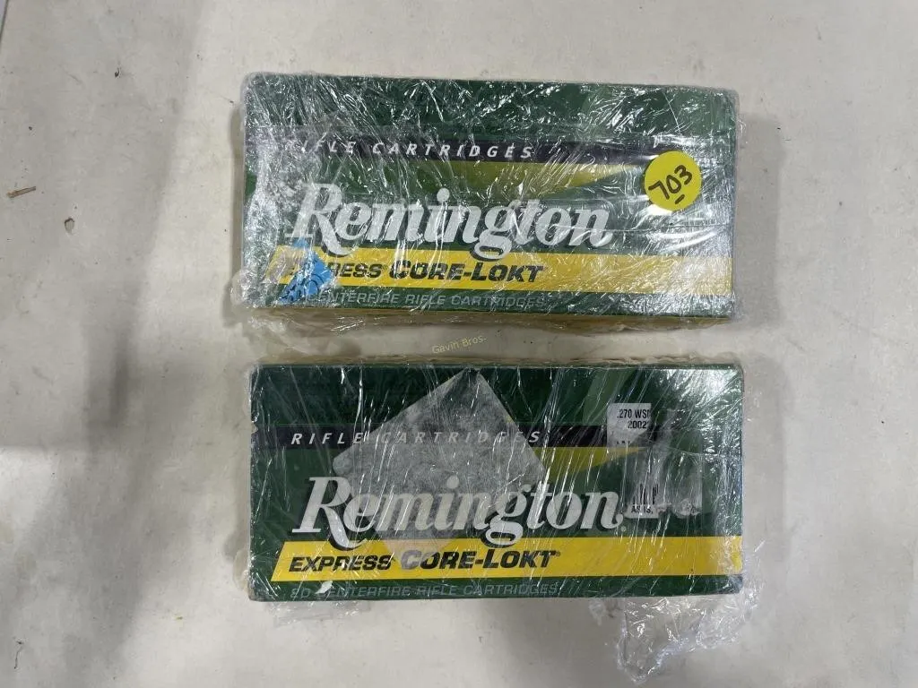 40-Rds Remington 270 WSM 130 Grain