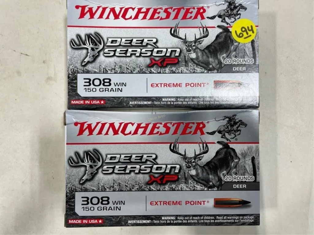 40-Rds Winchester 308 WIN 150 Grain