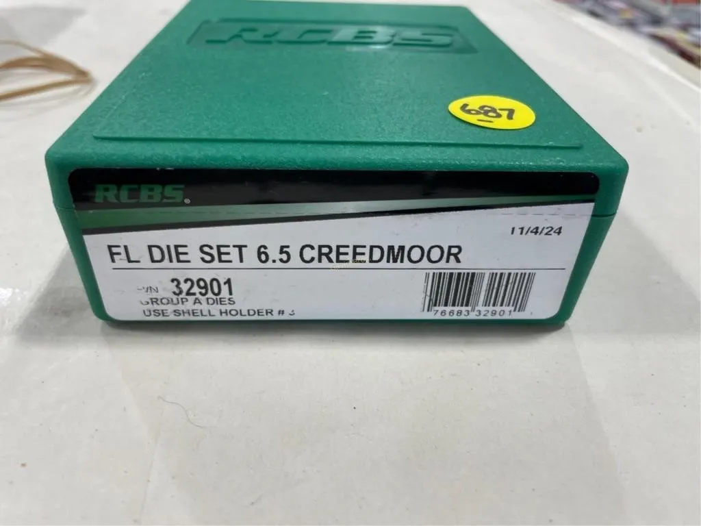 RCBS FL Die Set 6.5 Creedmoor