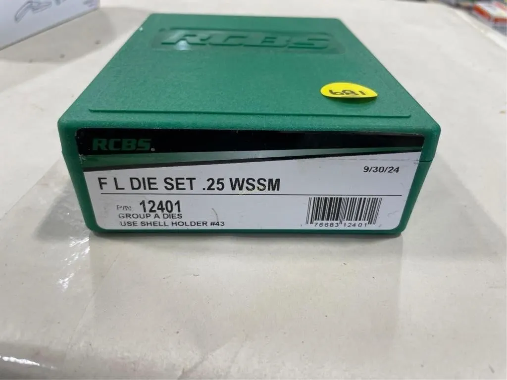 RCBS F L Die Set .25 WSSM