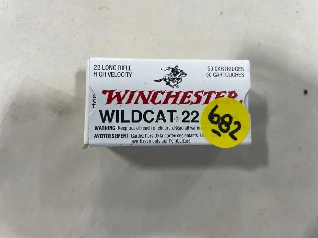 50 Rds Winchester Wildcat 22 22 LR