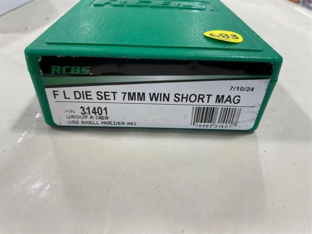 RCBS F L Die Set 7mm WSM