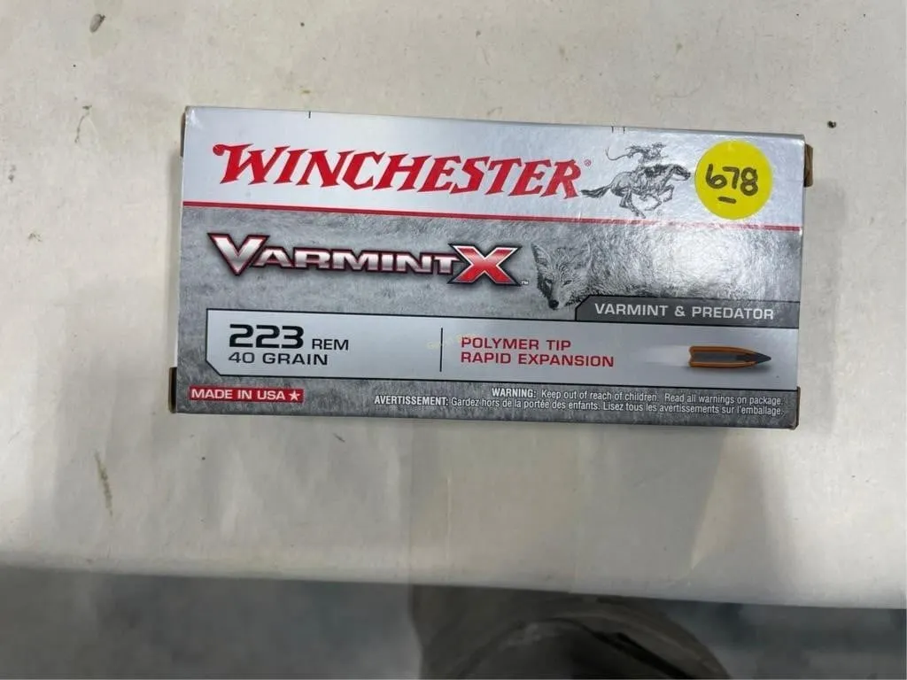 20-Rds Winchester 223 REM 40 Grain