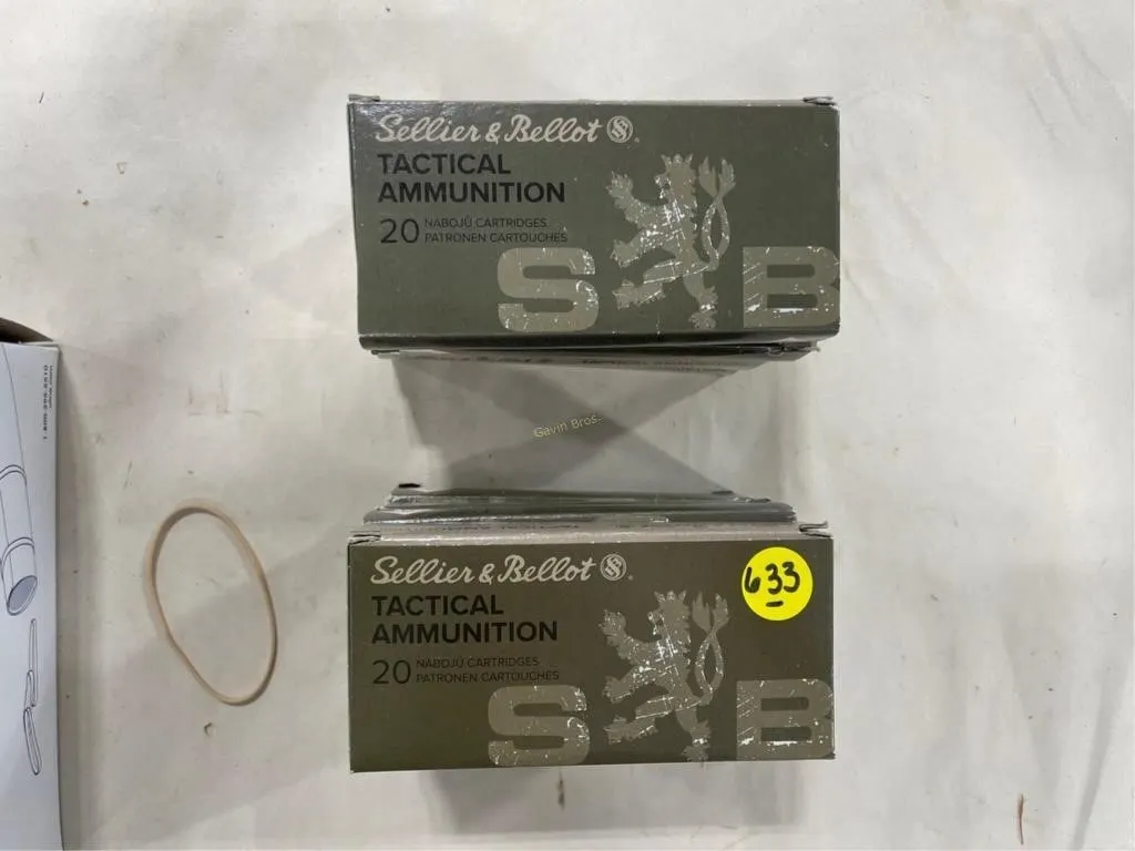 160-Rds Sellier & Bellot 7.62X39 124 Grain