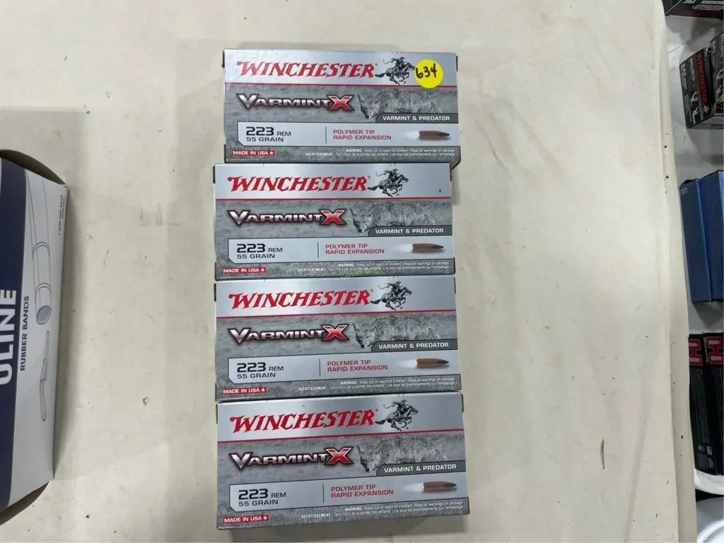 80-Rds Winchester 223 REM 55 Grain