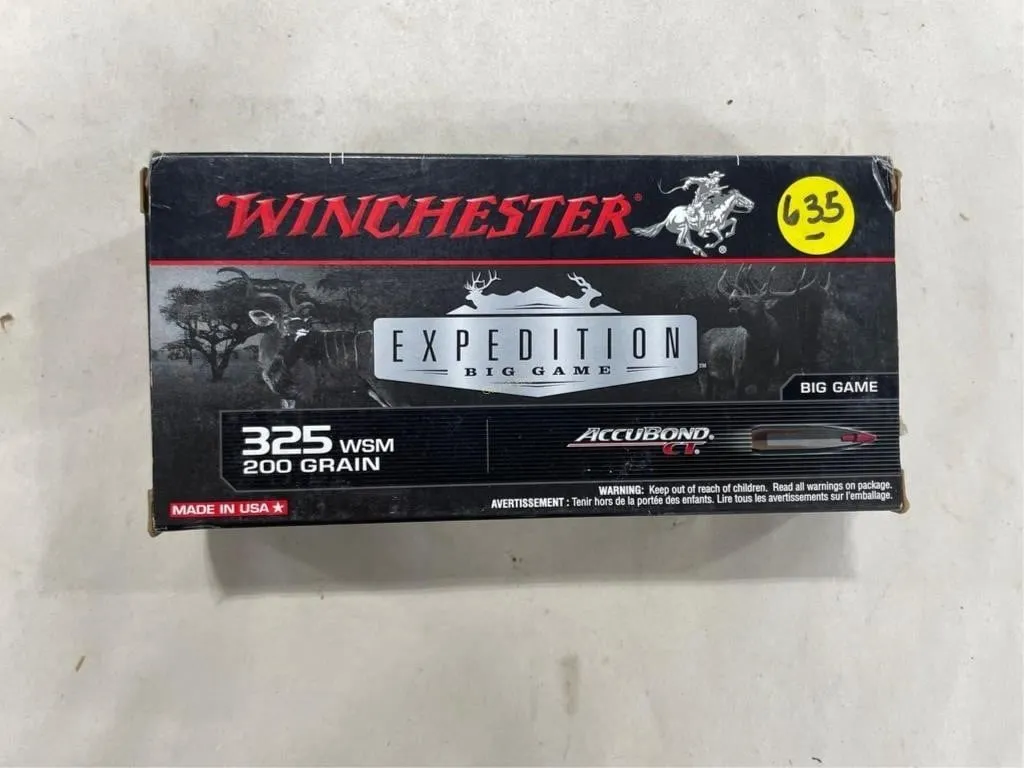 20-Rds Winchester 325 WSM 200 Grain