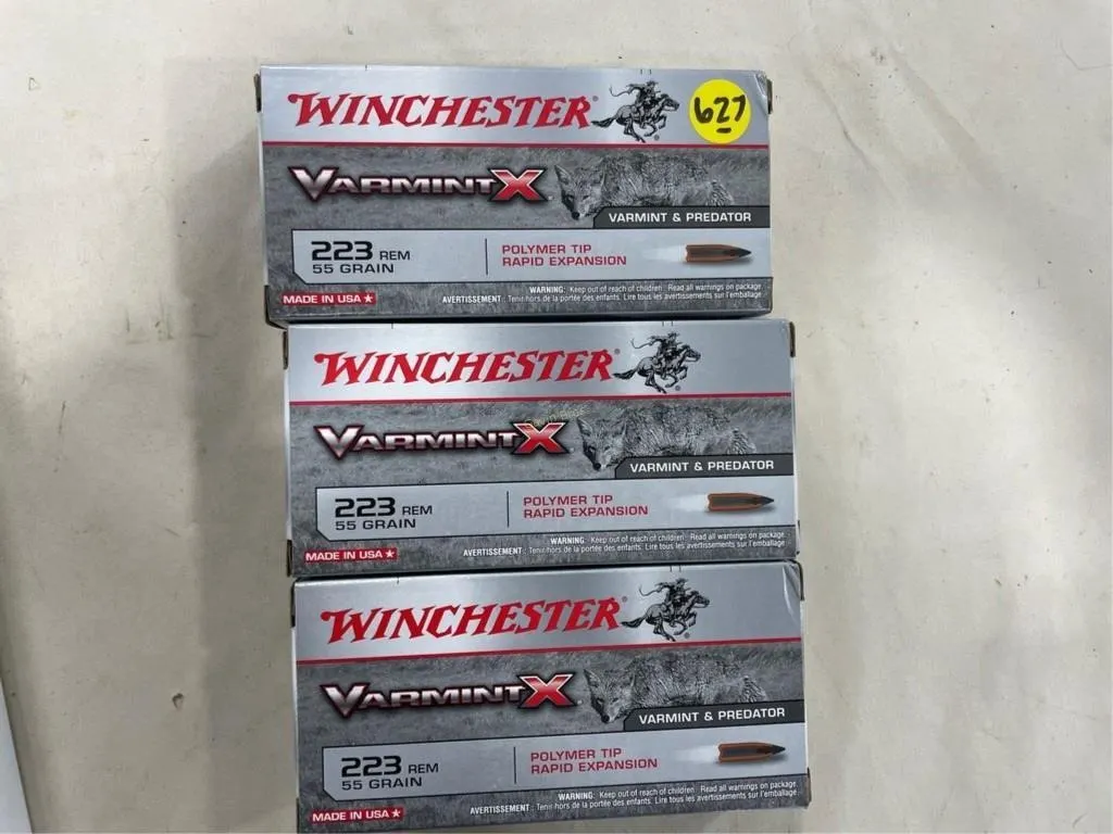 60-Rds Winchester 223 REM 55 Grain