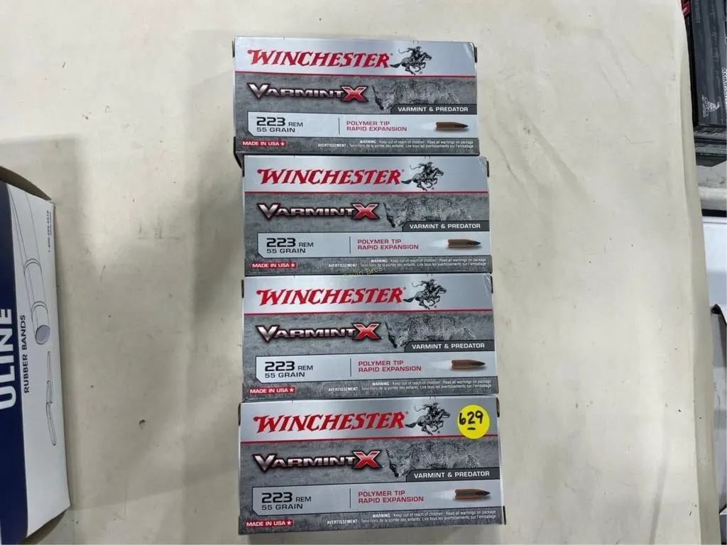 80-Rds Winchester 223 REM 55 Grain