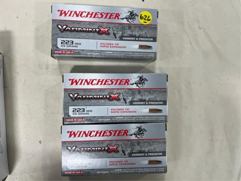 60-Rds Winchester 223 REM 55 Grain