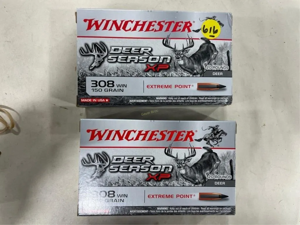 40-Rds Winchester 308 WIN 150 Grain