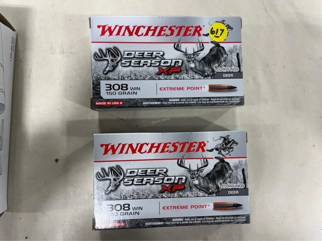40-Rds Winchester 308 WIN 150 Grain
