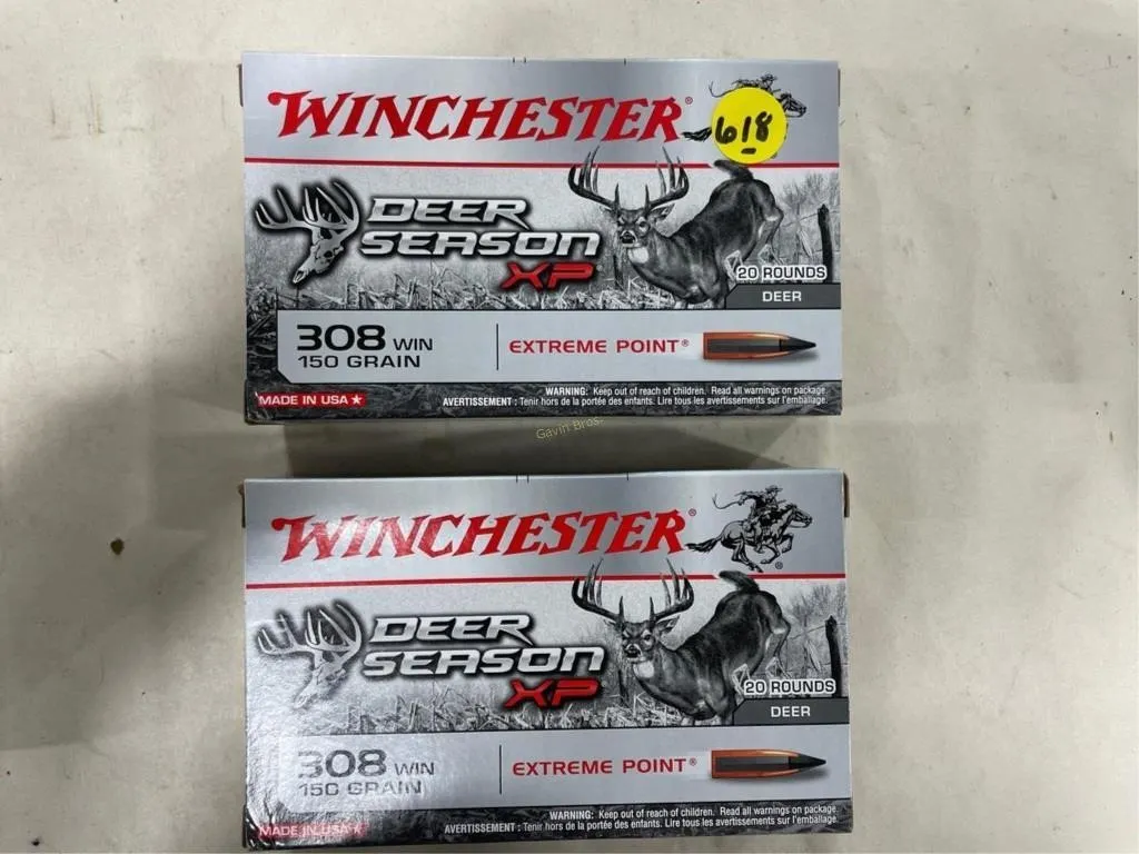 40[-Rds Winchester 308 WIN 150 Grain