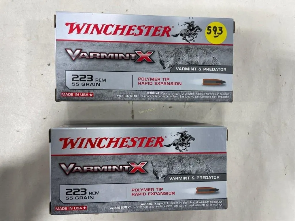40-Rds Winchester 223 REM 55 Grain