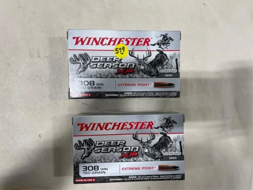 40-Rds Winchester 308 WIN 150 Grain