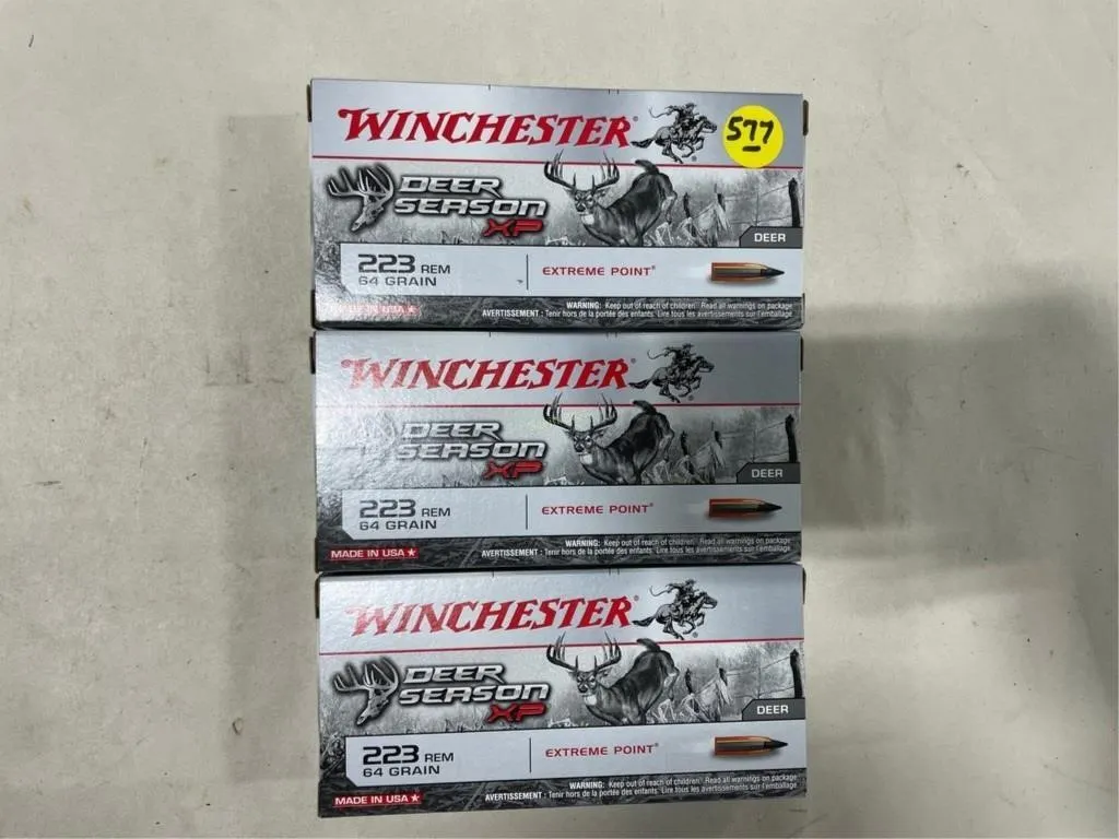 60-Rds Winchester 223 REM - 64 Grain