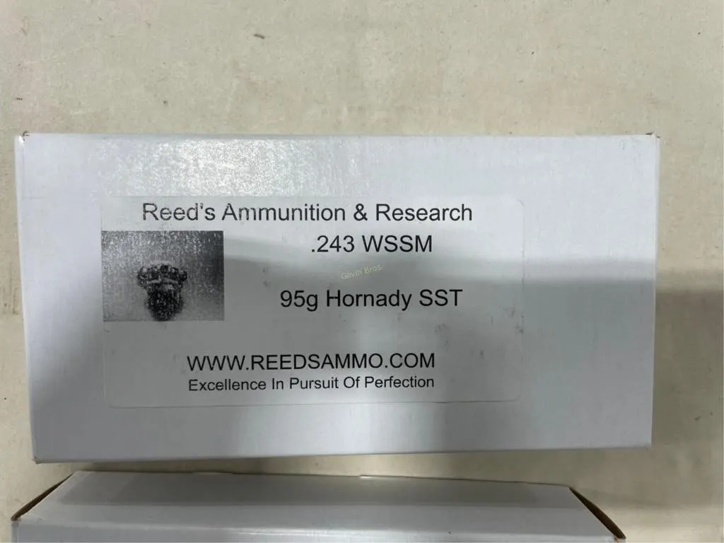 60-Rds Reeds 243 WSSM 95 Grain