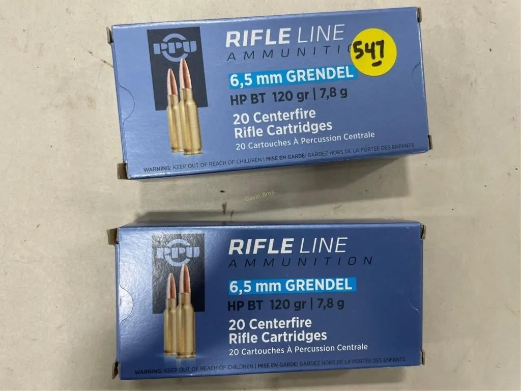 40-Rds Rifleline 6.5 Grendel 120 Grain