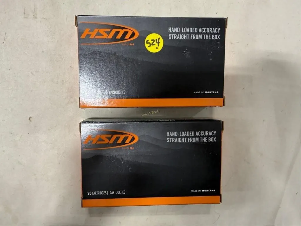 40-Rds HSM 264 WIN MAG 140 Grain