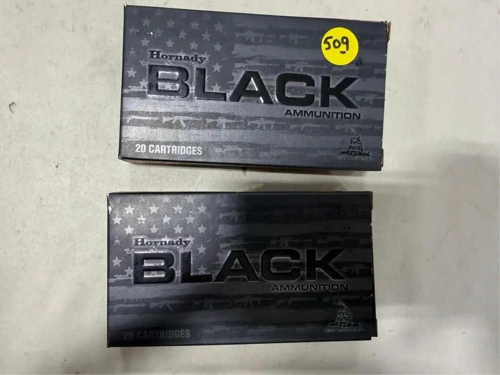 40-Rds Hornady 6.5 Grendel 123 Grain