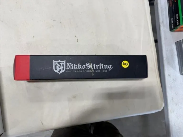 Nikko Stirling 4-12X40 Half Mill Dot Scope