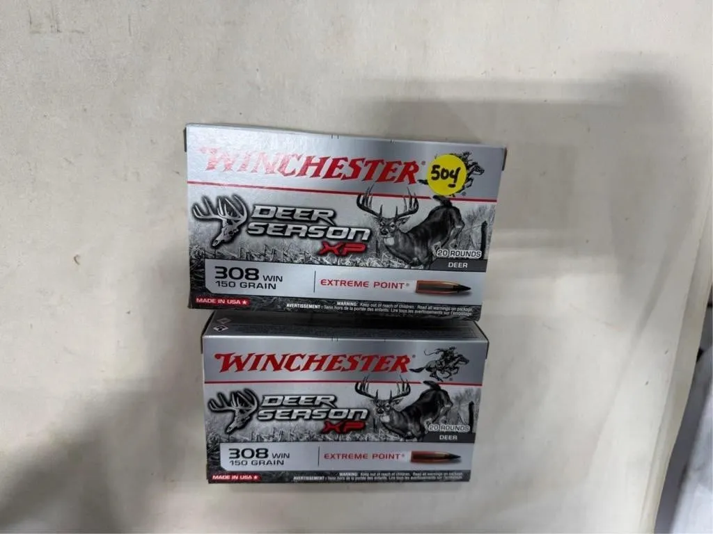 40-Rds Winchester 308 WIN 150 Grain