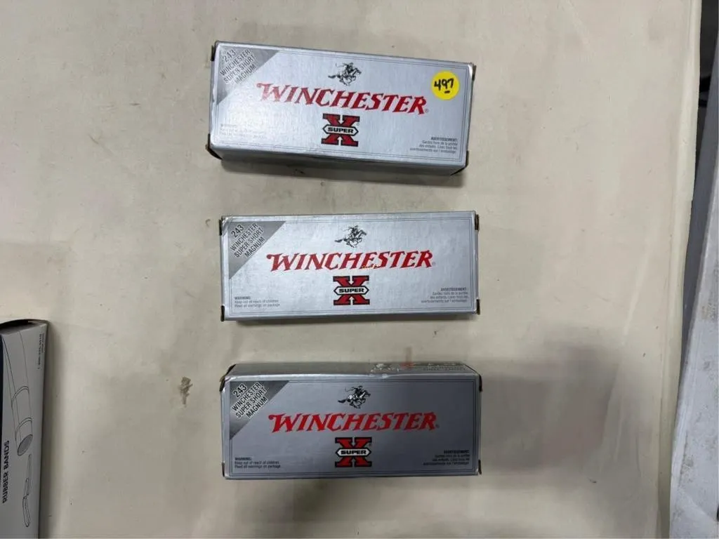 60-Rds Winchester 243 WSSM 100 Grain