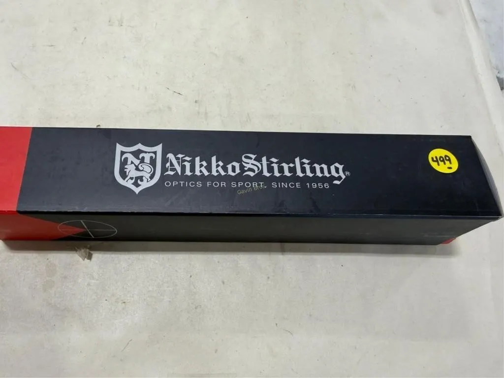 Nikko Stirling 4-12X40 Half Mill Dot Scope
