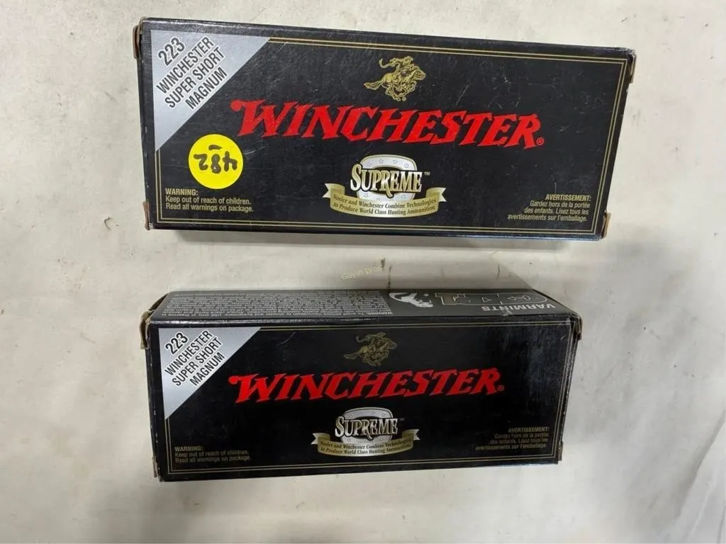 40-Rds Winchester 223 WSSM 55 Grain
